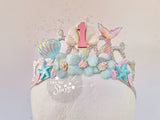 Baby Birthday Mermaid Headband