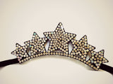 black  stars headband