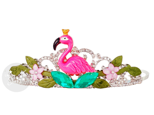 Birthday flamingo crown