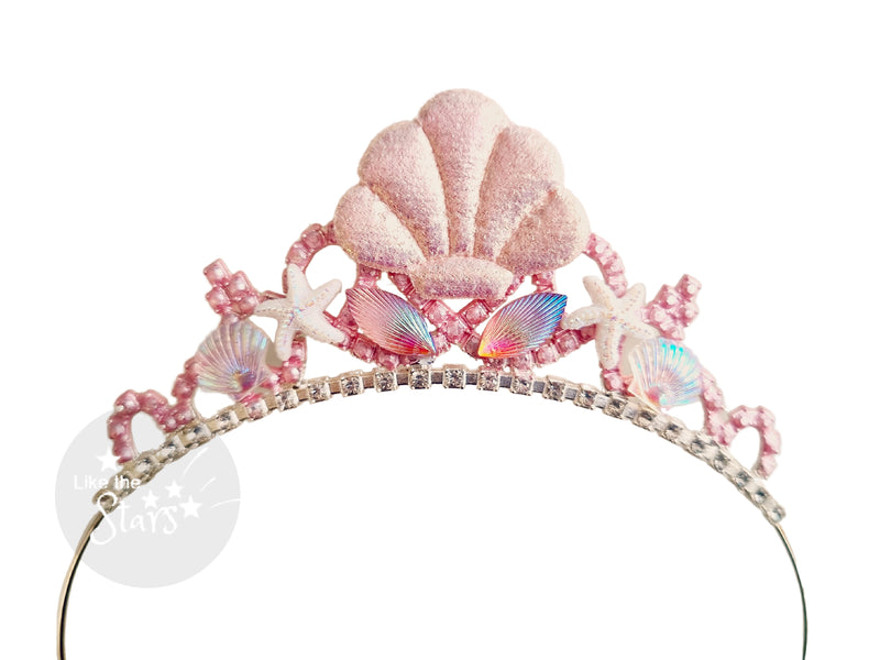 Pink Mermaid Headband Kids