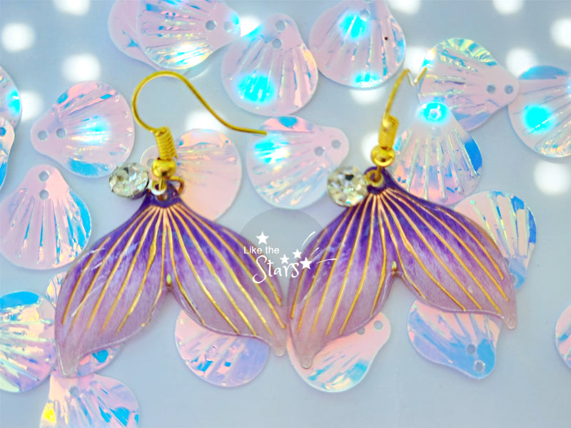 the little mermaid live action 2023 earrings