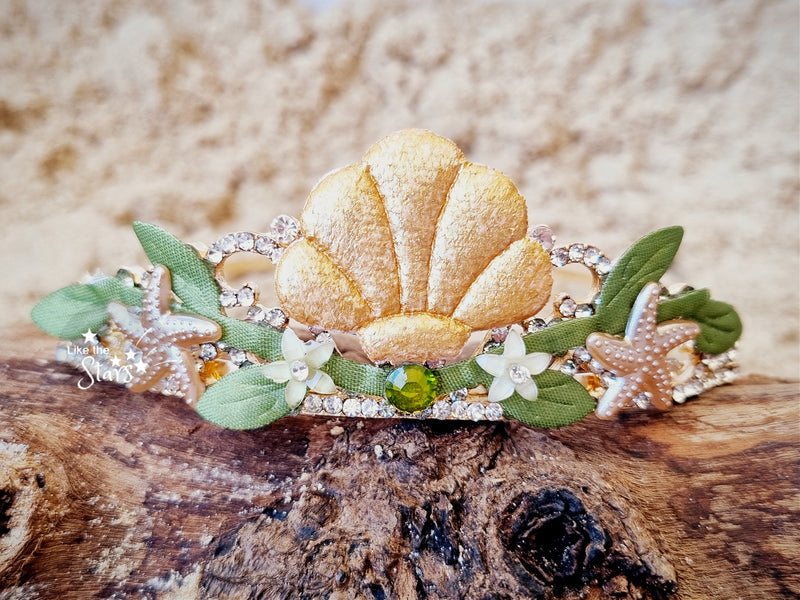 the little mermaid 2 crown tiara headband