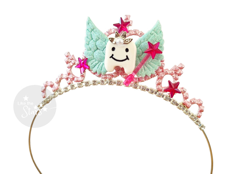  First Baby Tooth Photoshoot , Tooth Fairy Gift Crown, tooth fairy photo prop