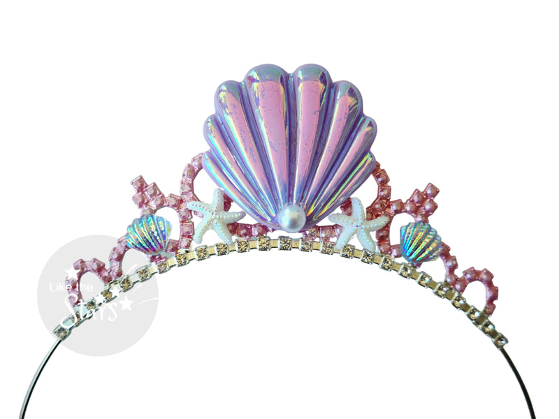 Mermaid Party Crown purple