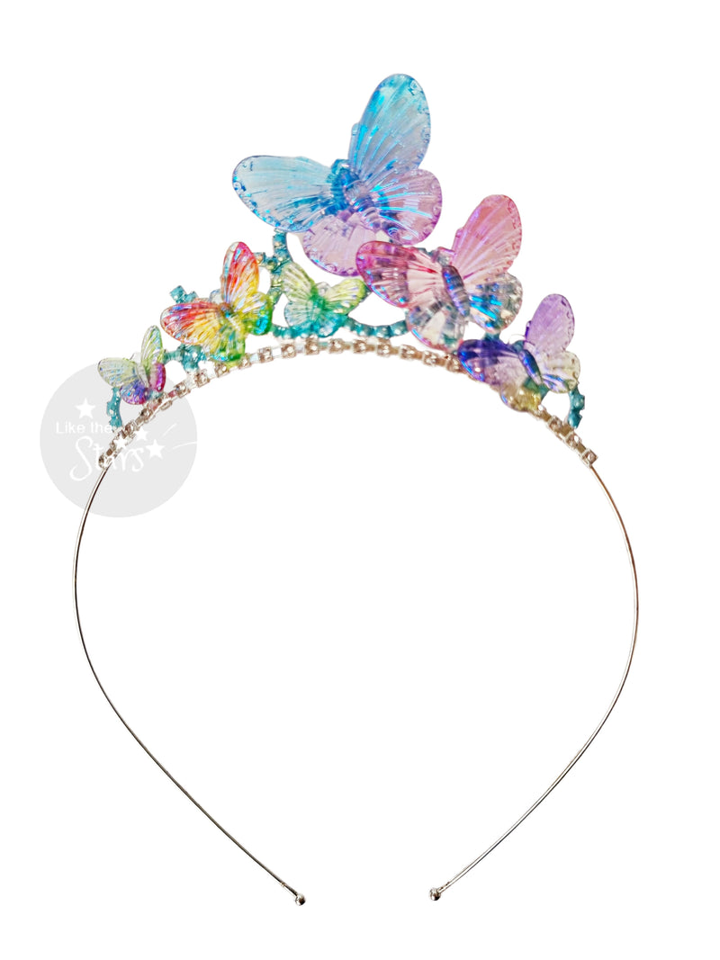 butterfly tiara crown headband