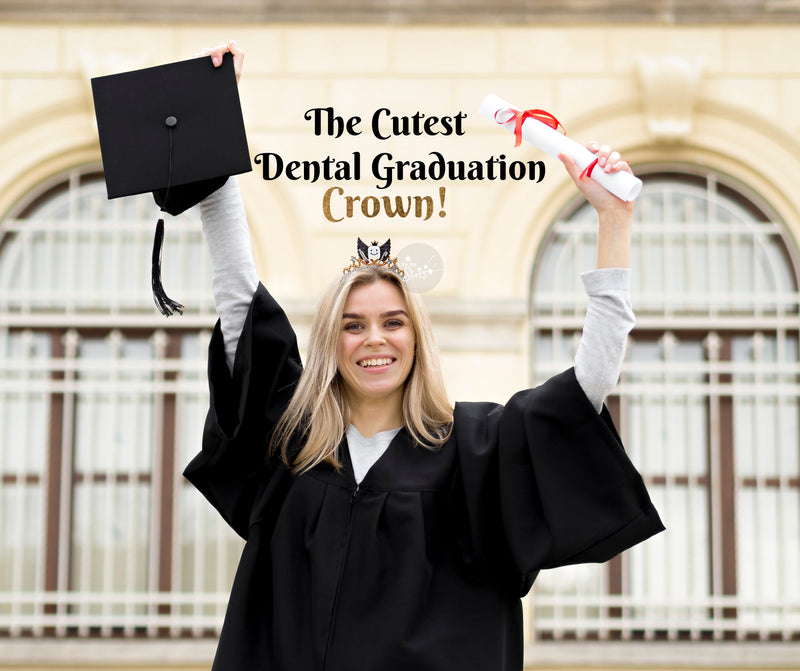 Top Graduation Gift Ideas for Dental Dentists and Students, Unique Dentist Graduation Gifts cute tooth crown, dental Graduation gift