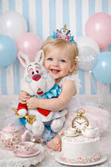 Alice in Wonderland baby tiara party accessory for birthday celebration