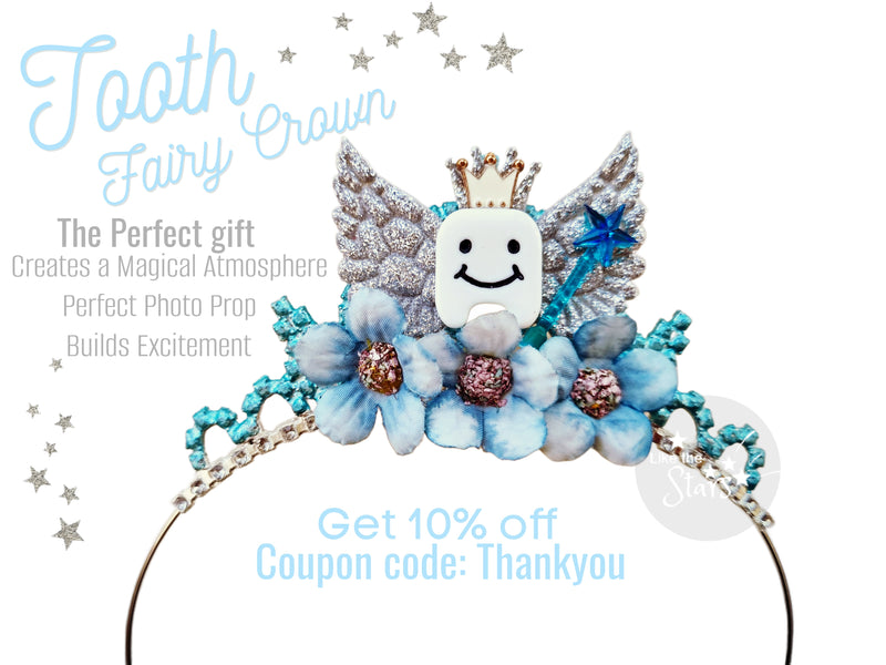 Tooth Fairy Costume Crown