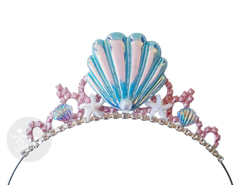 Mermaid Party Crown Headband Tiara