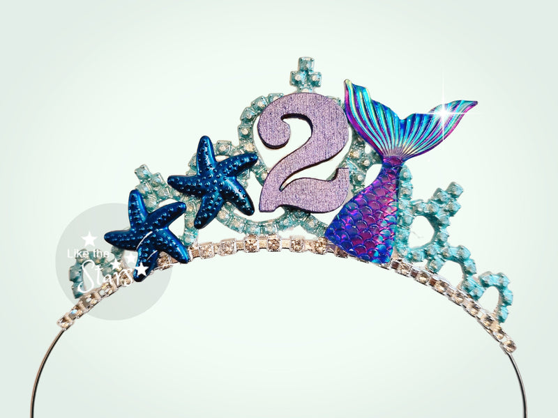 mermaid tail crown