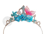 Mermaid Tail Headband Crown Great For Mermaid Birthday Outfit