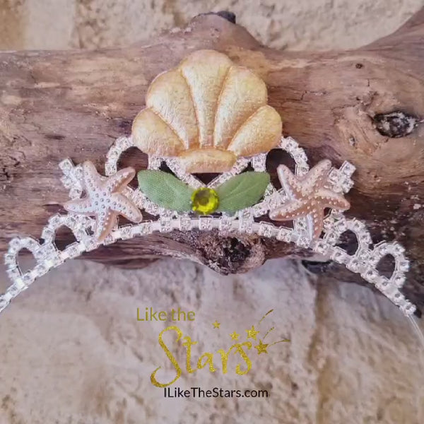 Princess melody headband tiara, the little mermaid 2 crown