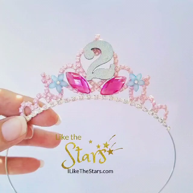 Baby birthday crown 