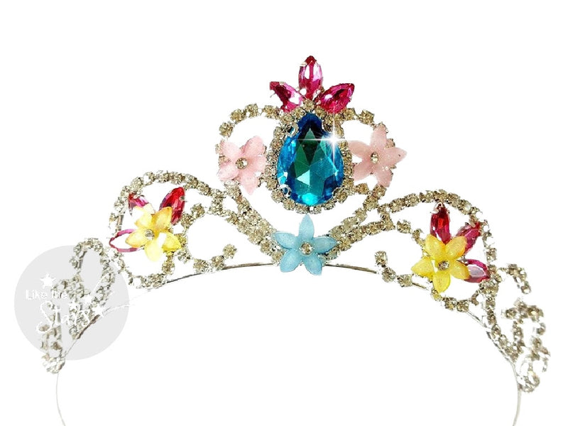 Rainbow princess crown