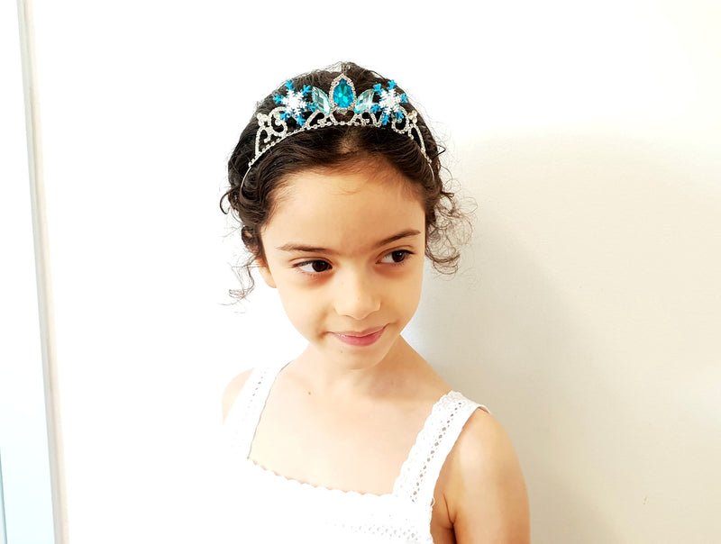 Snowflake Elsa Crystal Crown