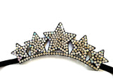 black  stars crystal crown