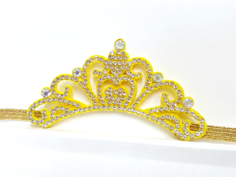 mini princess crown headband 