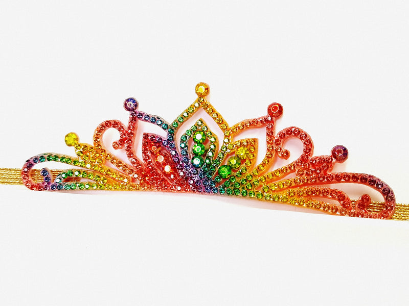 Rainbow Crown Headband