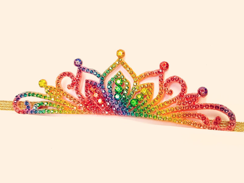 Rainbow Birthday Crown