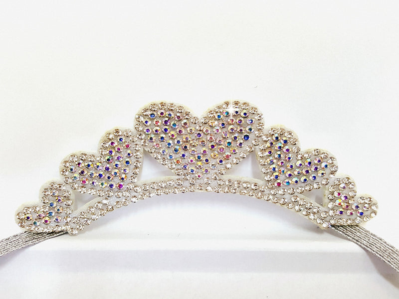 newborn crystal tiara headband