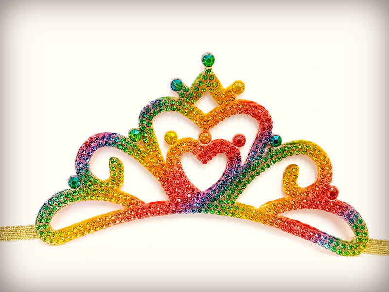 Rainbow tiara