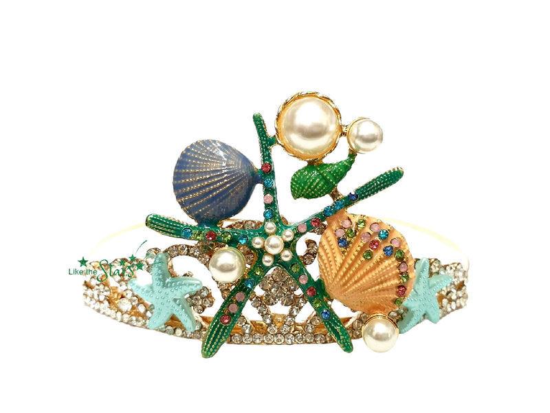 Crown For Mermaid Birthday Outfit