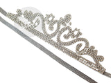 Newborn crystal headband tiara