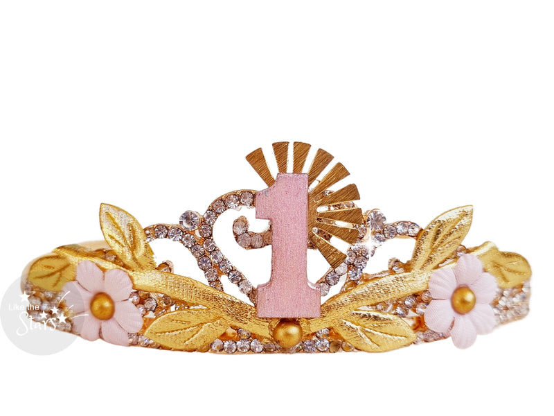 Sun Birthday Crown Tiara, Here Come The sun Crown