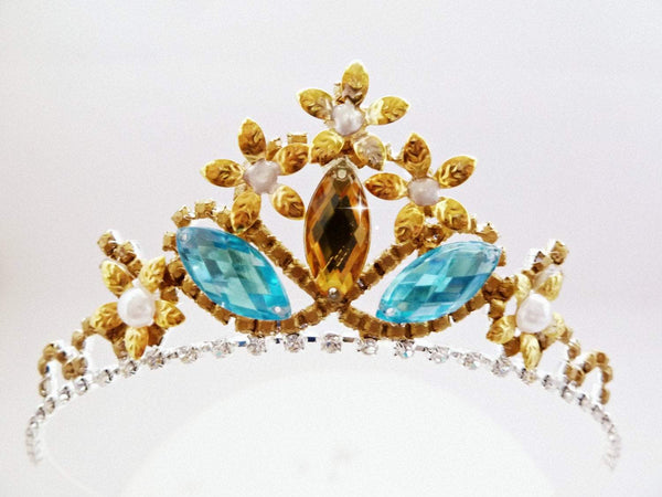 Gold princess jasmine crown