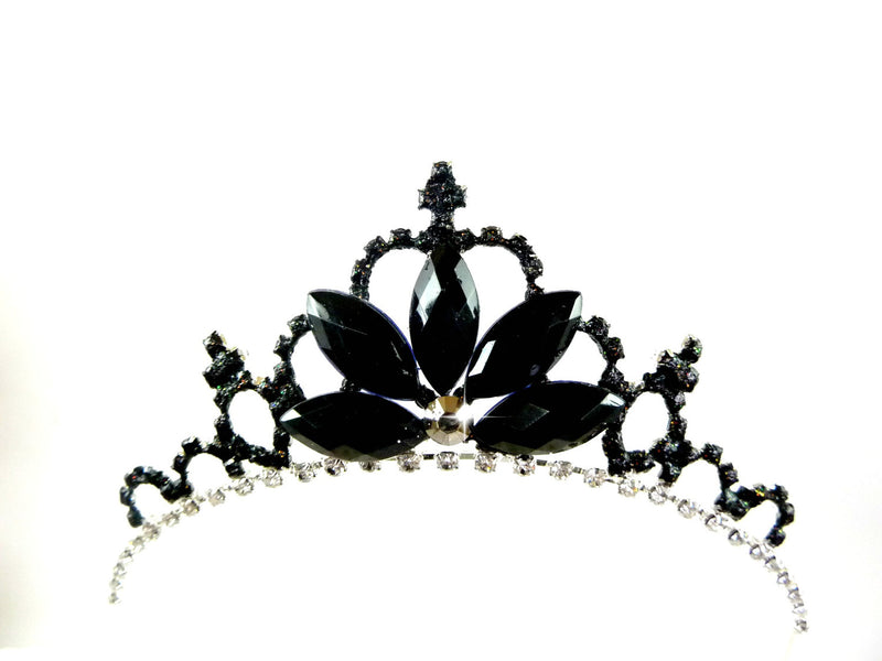  Black Crystal Tiara