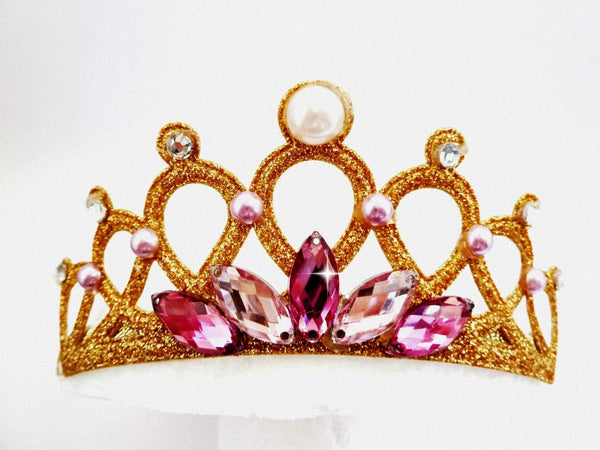 Princess Aurora Headband ,Sleeping Beauty Tiara Headband,Aurora Crown,Disney Princess Aurora ,Tiara Jeweled with Pink Stone ,Aurora Tiara