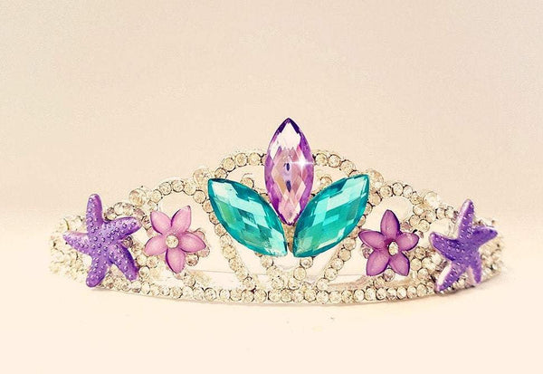 mermaid purple Tiara