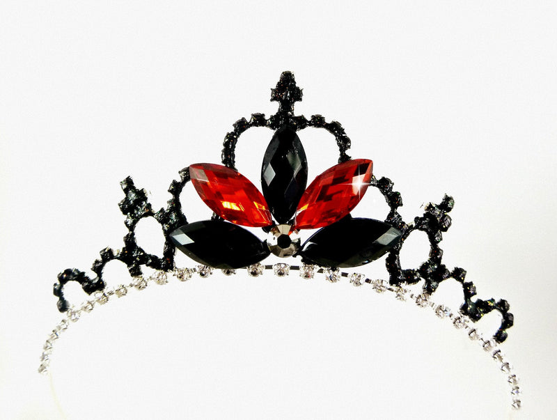 Black And Red Tiara