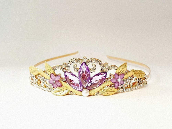 Purple & Gold Crown