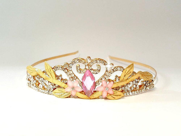 gold leaf crown