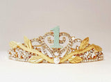 Gold Leaf birthday crown