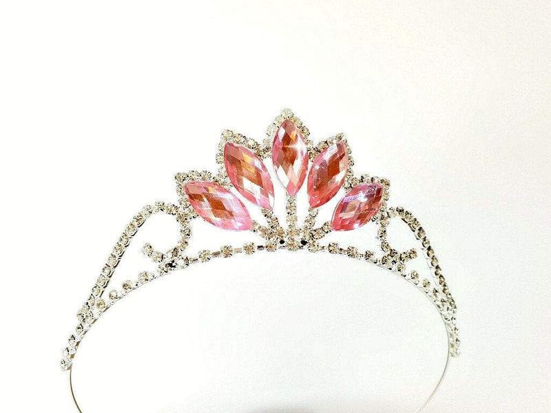 Pink Ballerina Bun Crown