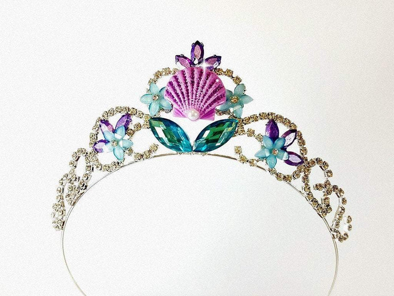 mermaid crown headband