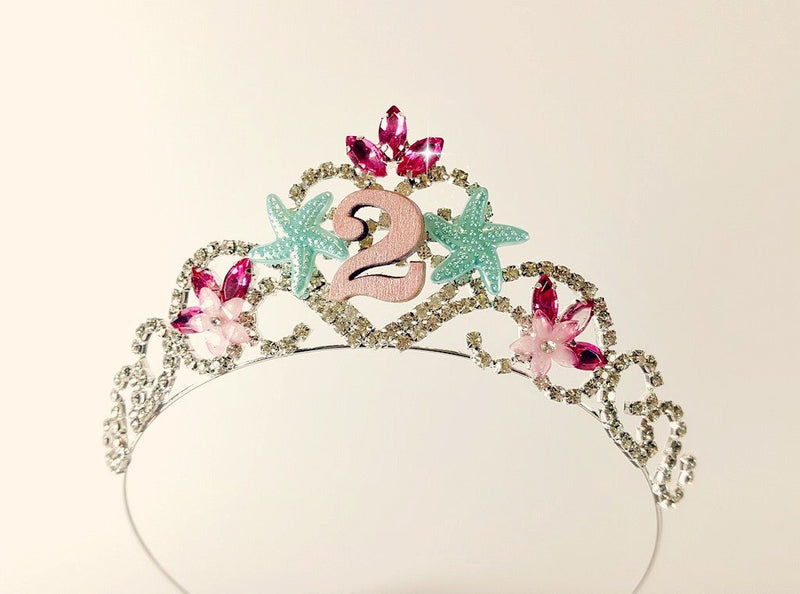 custom mermaid crown