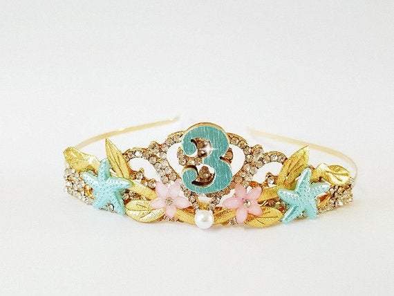 Mermaid Birthday Crown