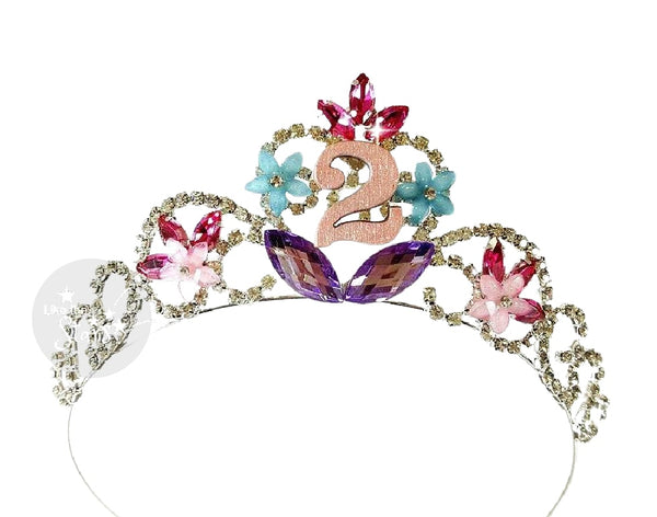 Birthday Princess Crown ,Crystal Birthday Crown Tiara , Baby Princess Tiara