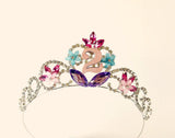 Crystal Birthday Crown Tiara , Baby Princess Tiara