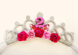 Custom personalized birthday crown