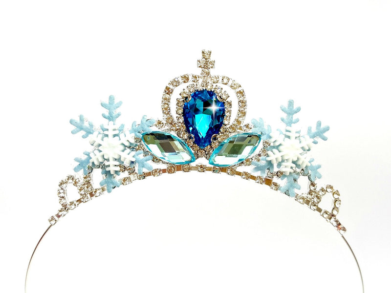 elsa snowflake crown