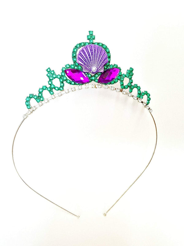 mermaid crown headband