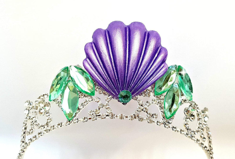 Purple Sea Shell Crown