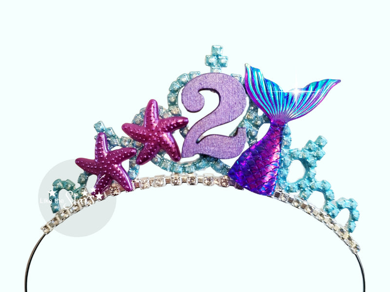 mermaid age crown