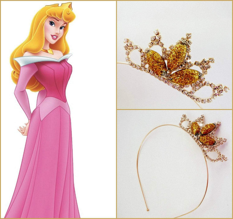  Gold Aurora Tiara